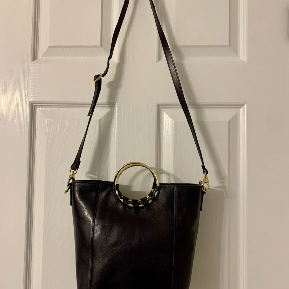 Tignanello Navy NWT Leather Italian Purse - Picture 2 of 11